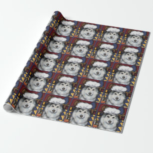 Alaskaanse Malamute Cadeaupapier