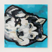 Alaskaanse Malamute Legpuzzel (Horizontaal)