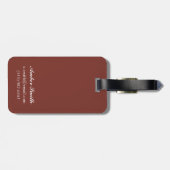 AlaskaCariou Vintage Travel Poster Bagagelabel (Achterkant horizontaal)