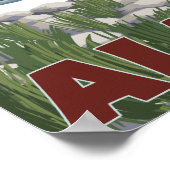 AlaskaFly Fisherman Vintage Travel Poster (Hoek)