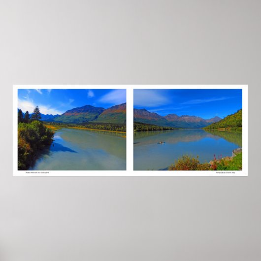 Alaskan Adventure Duo- Paysage #2 Poster (Devant)