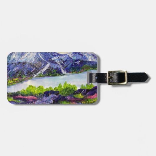 Alaskan Alpha Love bagagelabel (Voorkant horizontaal)