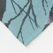 Alaskan Blauwe Berk Fleece Deken (Hoek)