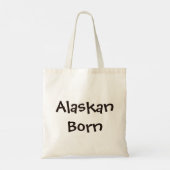 Alaskan Born Tote Bag (Achterkant)