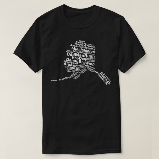 Alaskan Breweries T-shirt (Design voorkant)