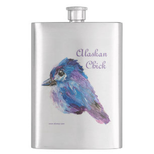 Alaskan Chick klassieke kolf Flacon
