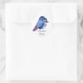 Alaskan Chick-ronde sticker (Tas)