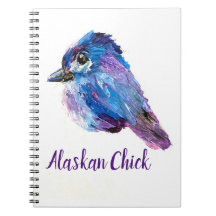 Alaskan Chick Spiral notitieboek