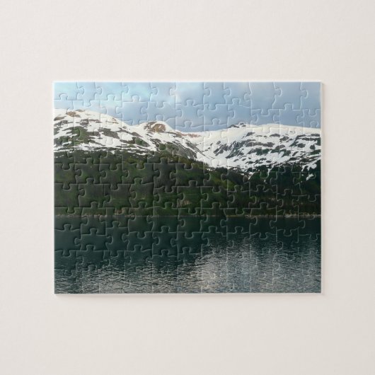 Alaskan Coast in Dusk Legpuzzel (Horizontaal)