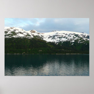 Alaskan Coast in Dusk Poster
