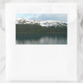 Alaskan Coast in Dusk Rechthoekige Sticker (Tas)