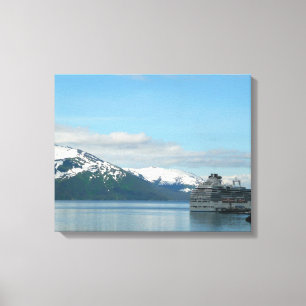 Alaskan Cruise Vacation Travel Photography Canvas Afdruk