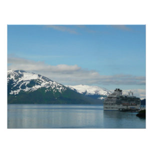 Alaskan Cruise Vacation Travel Photography Perfect Poster