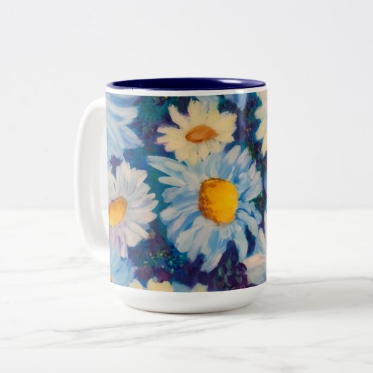 Alaskan Daisy 15oz Mug (Devant gauche)