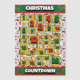 Alaskan Dog Countdown Kerst Adventskalender
