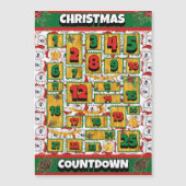 Alaskan Dog Counting Kerstmis Advent Calendar (Voorkant)