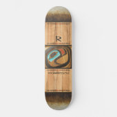Alaskan Eagle Totem Skateboard (Voorkant)
