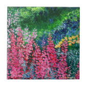 Alaskan Fireweed Ceramic Tile Tegeltje (Voorkant)