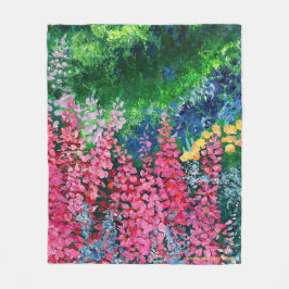Alaskan Fireweed Fleece Blanket Deken