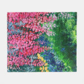 Alaskan Fireweed Fleece Blanket Deken (Voorkant (Horizontaal))