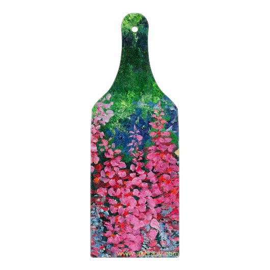 Alaskan Fireweed Glass Cutting Board Snijplank (Voorkant)