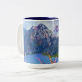 Alaskan Fireweed Mountain 15oz Coffee Mug (Devant gauche)