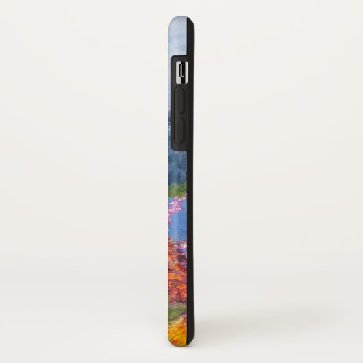 Alaskan Fireweed Mountain iphone X coque dur (Dos/Gauche)