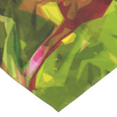 Alaskan Fireweed Pink Wildflower Abstract Korte Tafelloper (Hoek)