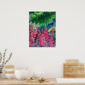 Alaskan Fireweed Poster (Keuken)