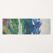 Alaskan Floral Mountain Yoga Mat (Voorkant (horizontaal))