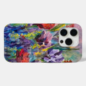 Alaskan Flowers iphone 15 pro case  (Achterkant (horizontaal))