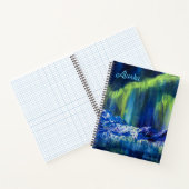 Alaskan Glacial Reflections spiral notitieboek 8.5 (Binnen)