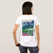 Alaskan Glacial Reflections T-shirt (Achterkant volledig)