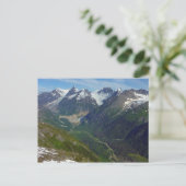Alaskan Glacier-Carved Valley Briefkaart (Staand voorkant)