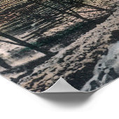 Alaskan Gold Mining Operation Sluice Box Poster (Hoek)