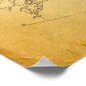 "Alaskan Gold Prospecting Map - 1897" Poster (Hoek)