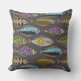 Alaskan halibut schemk kussen