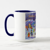 Alaskan Holiday Peace Mug (Gauche)