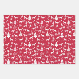 Alaskan Husky Christmas Inpakpapier Vel