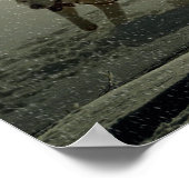 Alaskan Husky Dog Sled Race Poster (Hoek)