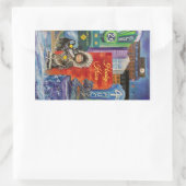 Alaskan Husky Kisses sticker (Tas)