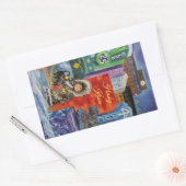 Alaskan Husky Kisses sticker (Envelop)