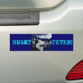 Alaskan Huskys Bumpersticker (Op auto)
