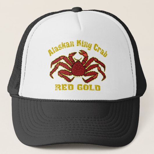 ALASKAN KING CRAB RED GOLD TRUCKER PET (Voorkant)