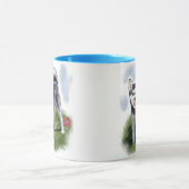 Alaskan Klee Kai Art Mok (Midden)