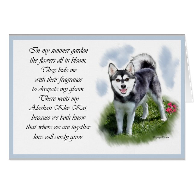 Alaskan Klee Kai Gifts (Voorkant Horizontaal)