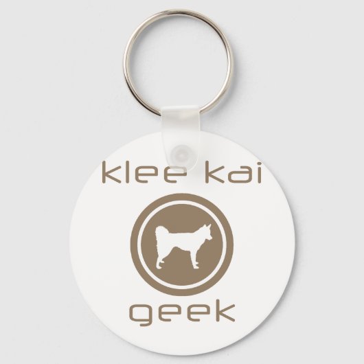 Alaskan Klee Kai Sleutelhanger (Voorkant)