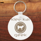 Alaskan Klee Kai Sleutelhanger (Voorkant)