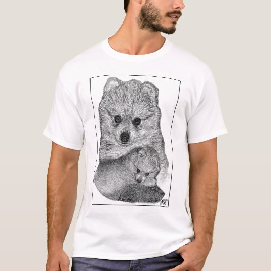 Alaskan Klee Kai T-shirt (Voorkant)