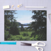 Alaskan Landscape Beauful Alaska-fotografie Tissuepapier (Craft)